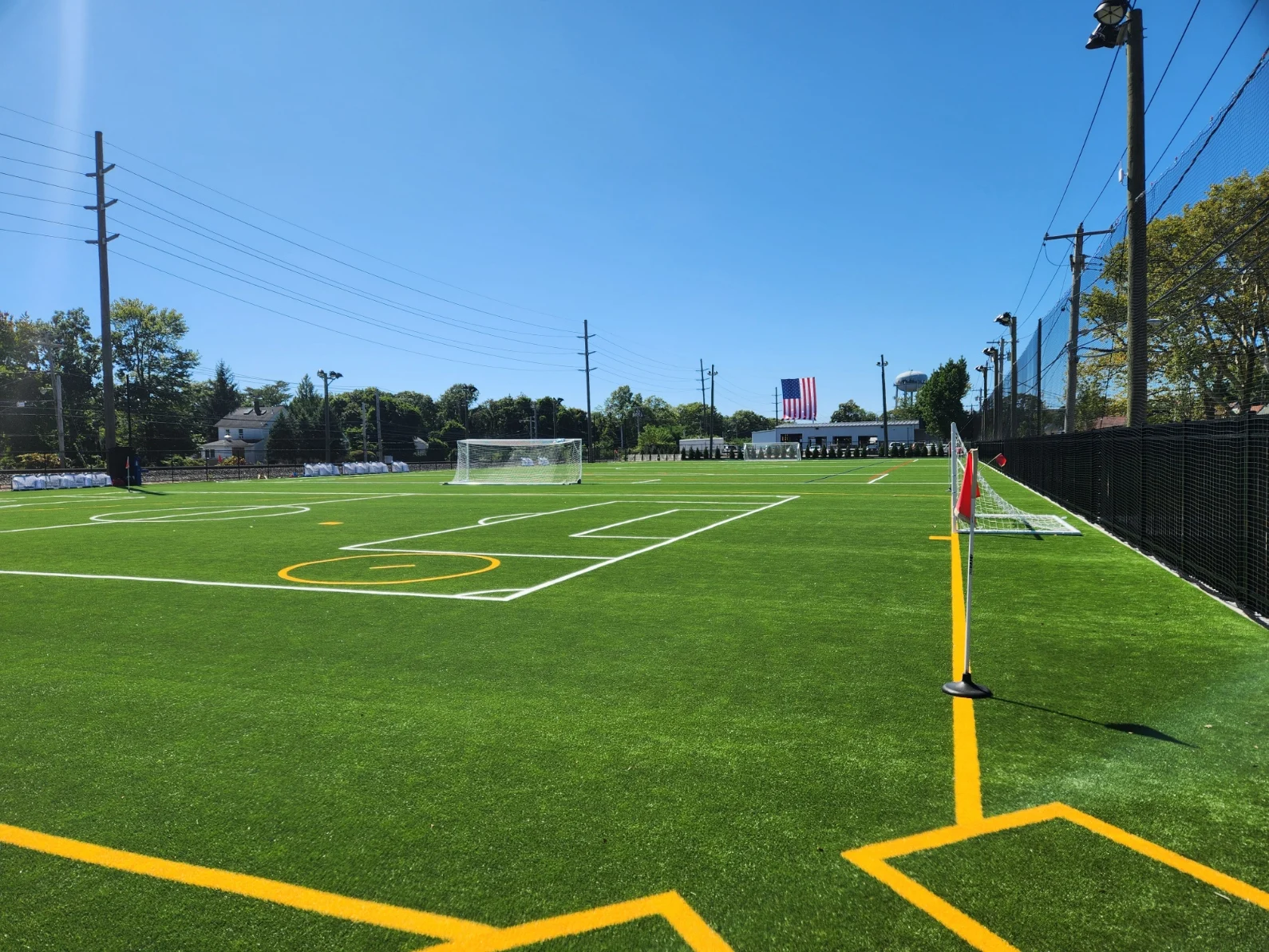 The fields at The Pearl Training Field.